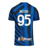 Camisa de time de futebol Inter Milan Alessandro Bastoni #95 Replicas 1º Equipamento 2024-25 Manga Curta